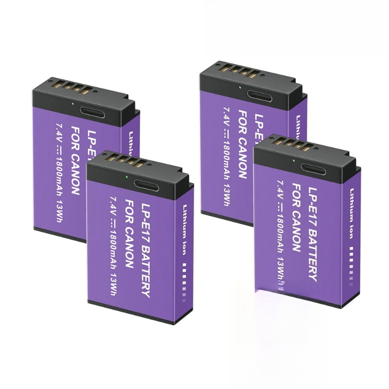 2 Buah Baterai Kamera 1800MAh  - Canon Camera Eos R8 ulasan dan harga