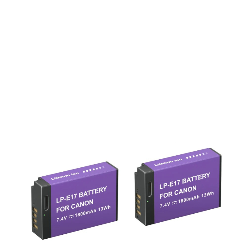 2 Buah Baterai Kamera 1800MAh  - Canon Camera Eos R8 ulasan dan harga