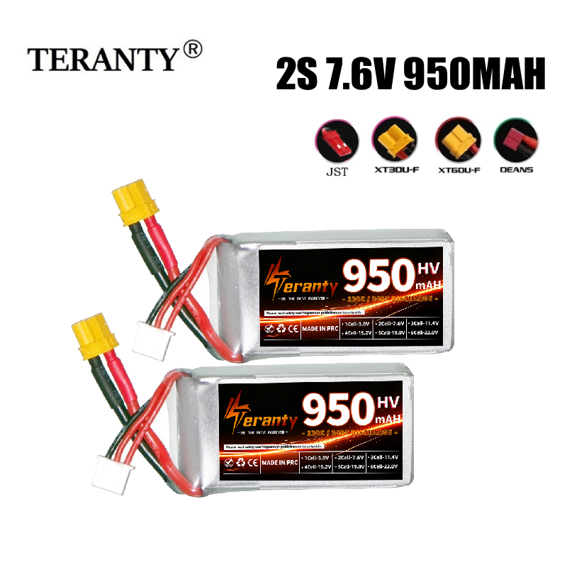Baterai LiPo Teranty 2S HV 7.6 - Drone Racing Charger ulasan dan harga