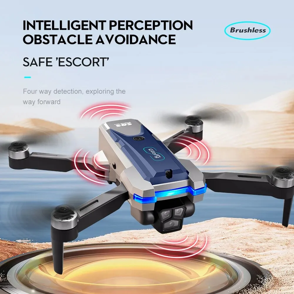 S8S Drone lipat 5G Wifi 8K HD, - Drone Racing Camera ulasan dan harga